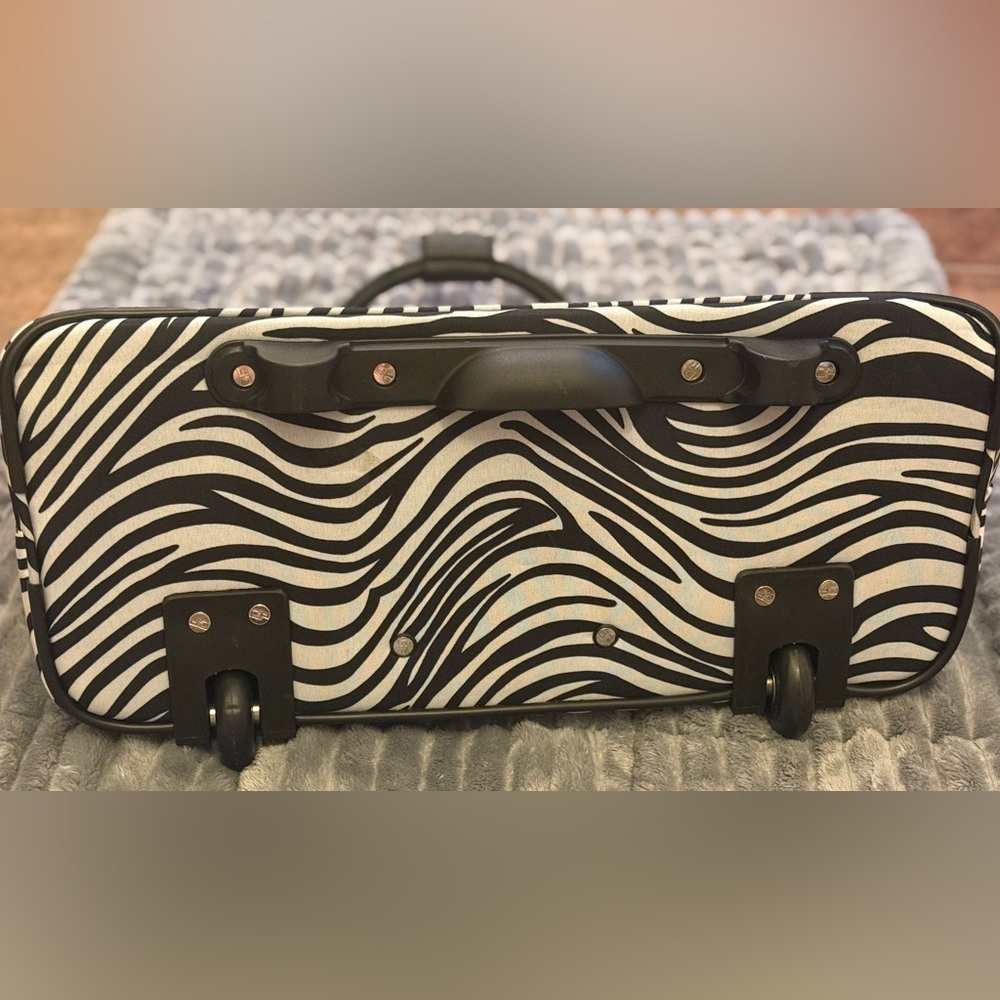 Calpak Zebra Print Carry-On Bag - Picture 4 of 16
